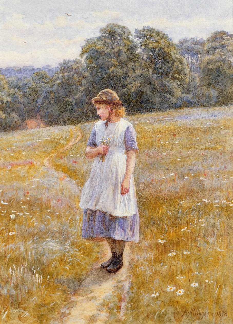 Hayalperest, 1878 by Helen Allingham