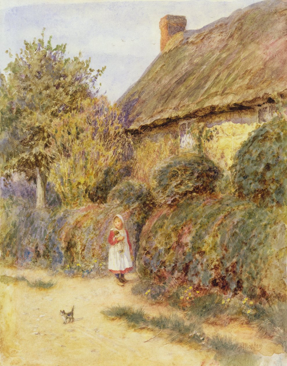 başıboş by Helen Allingham