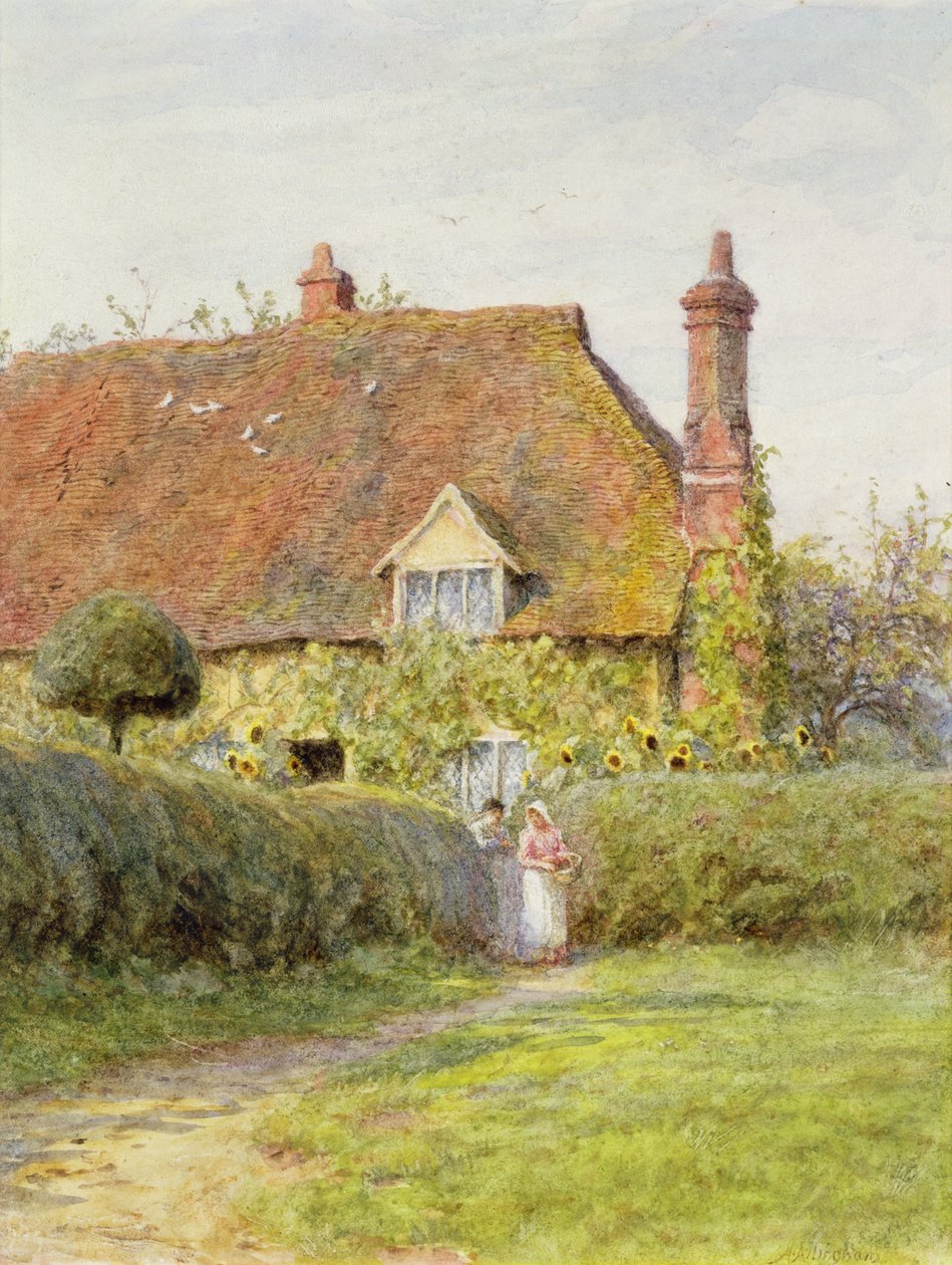 Ayçiçeği Kır Evi by Helen Allingham