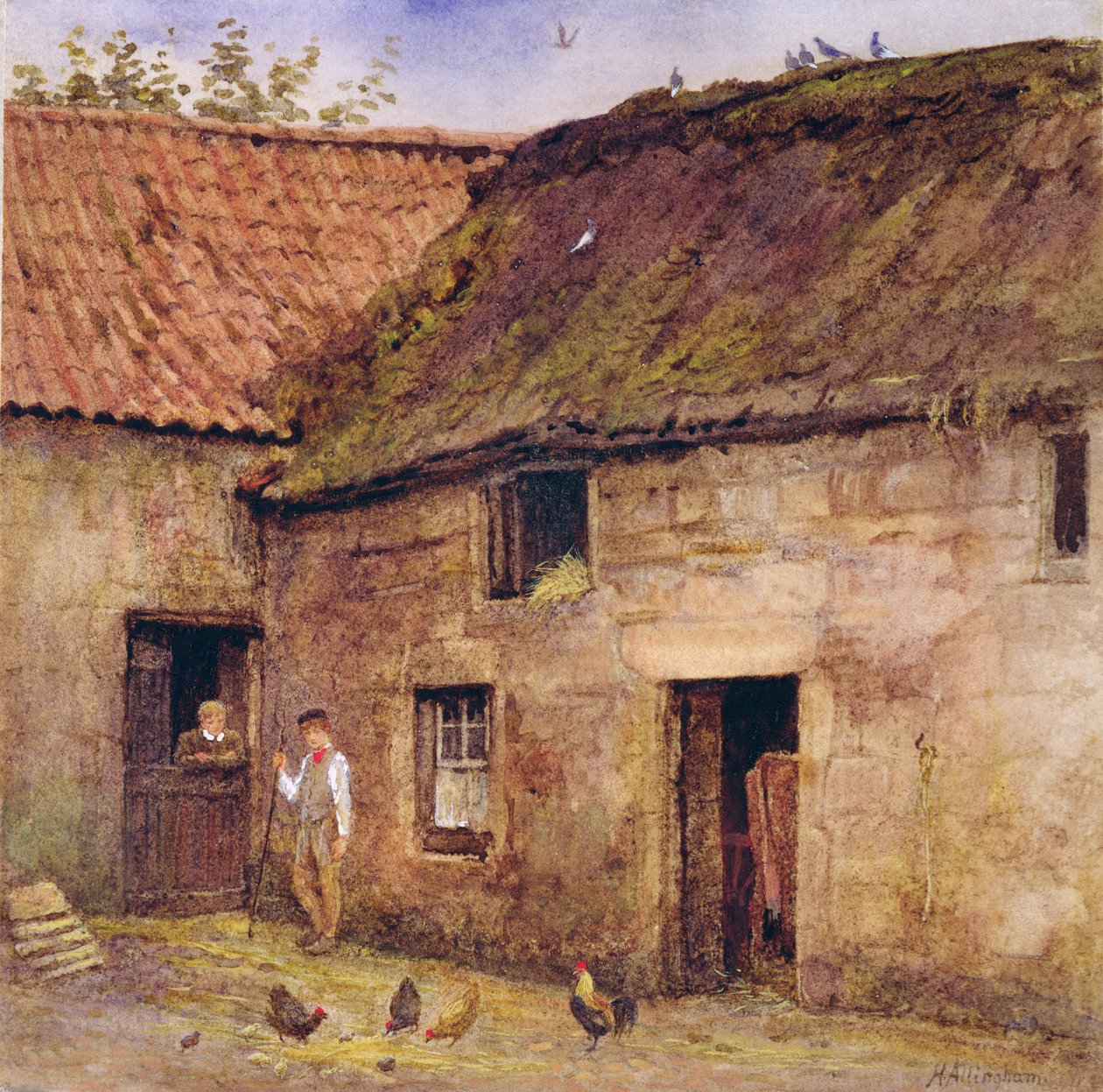 Çiftlik by Helen Allingham
