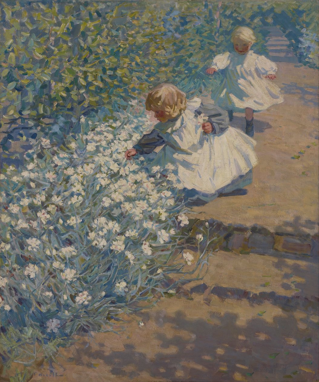 Çiçek toplamak by Helen Galloway McNicoll