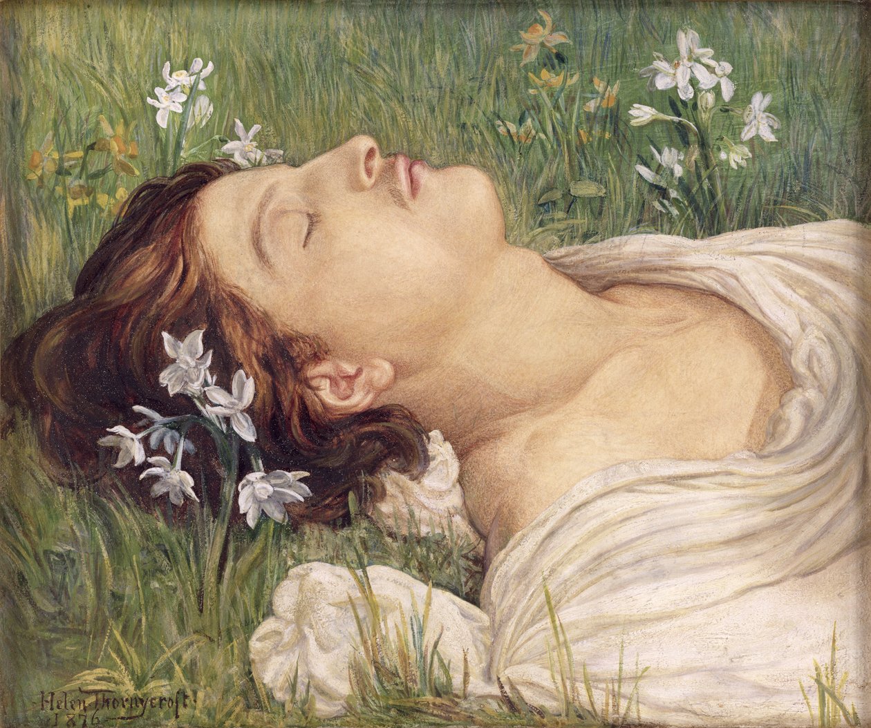 Nergis, 1876 by Helen Thornycroft