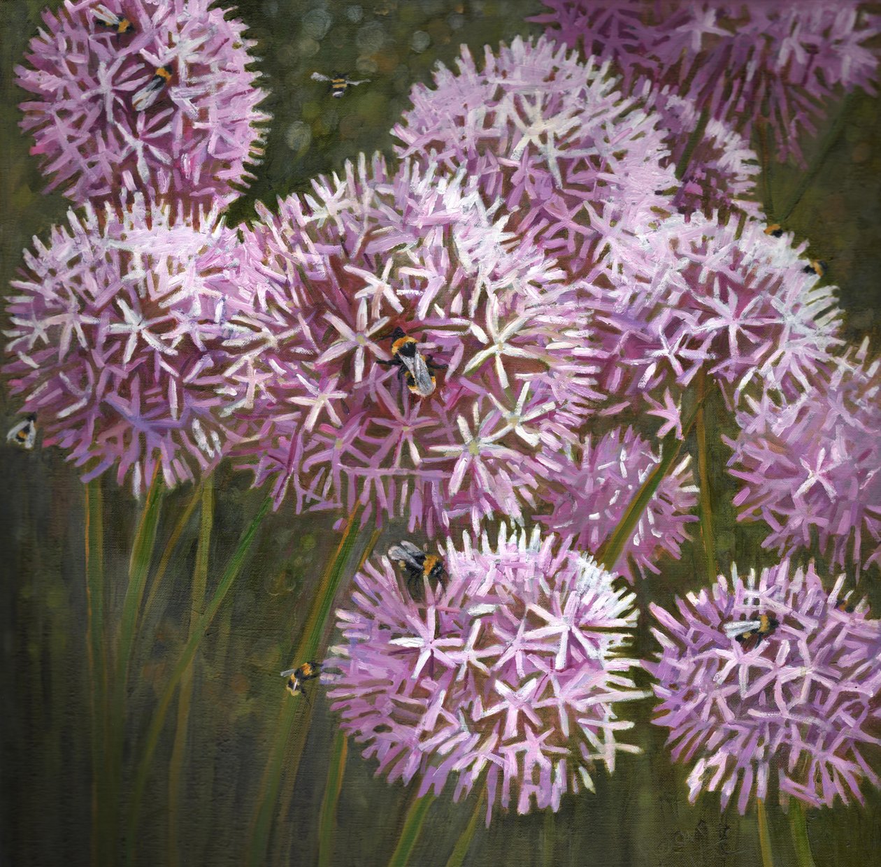 Yaz arıları, 2014, by Helen White