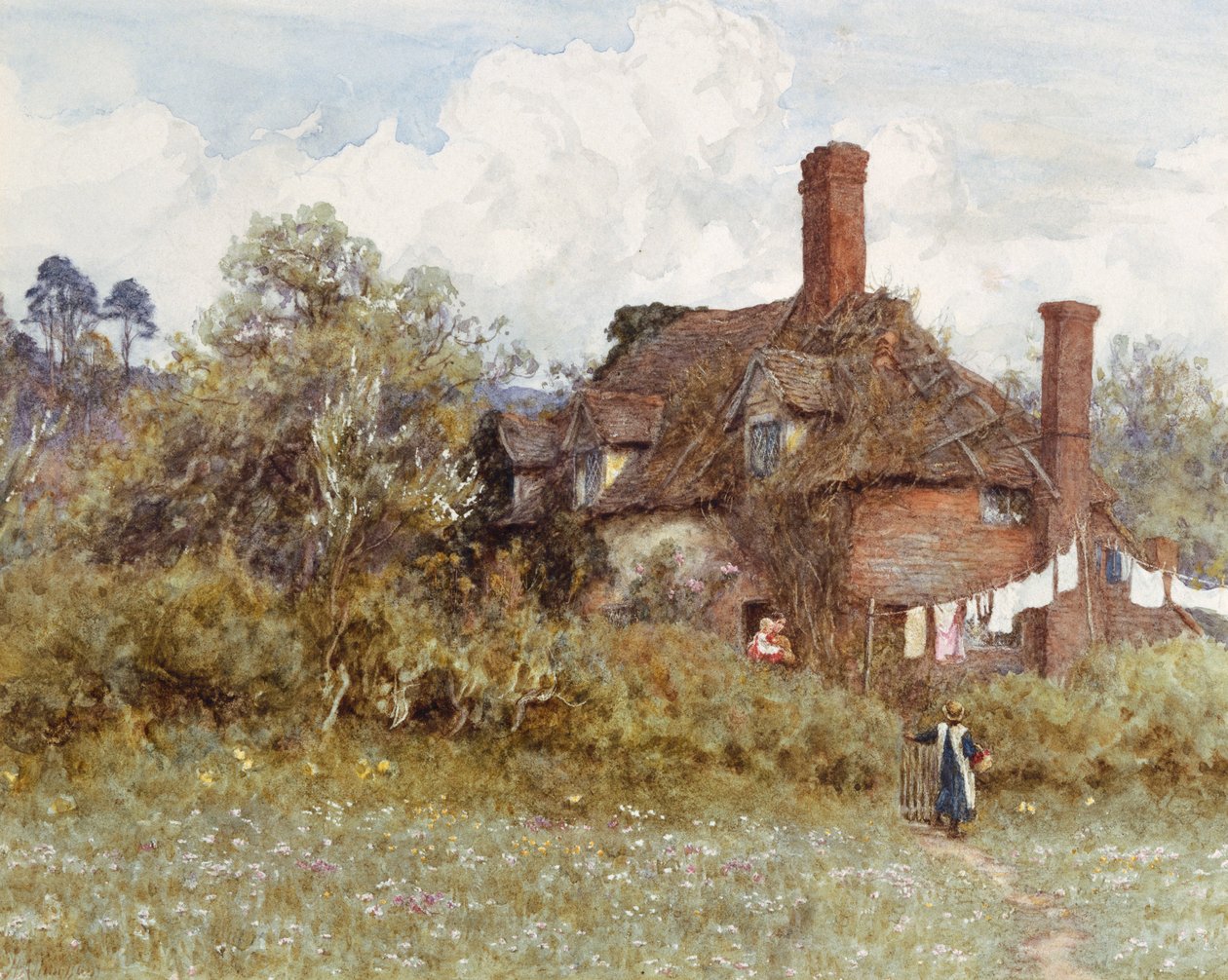 Baharda by Helen Allingham