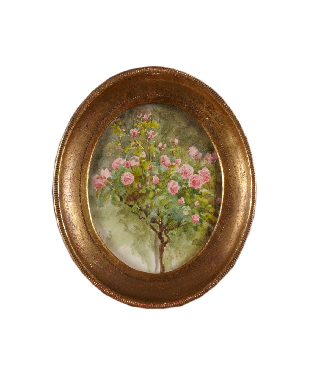 Gül çalısı (kağıt üzerine sulu boya) by Helen Allingham