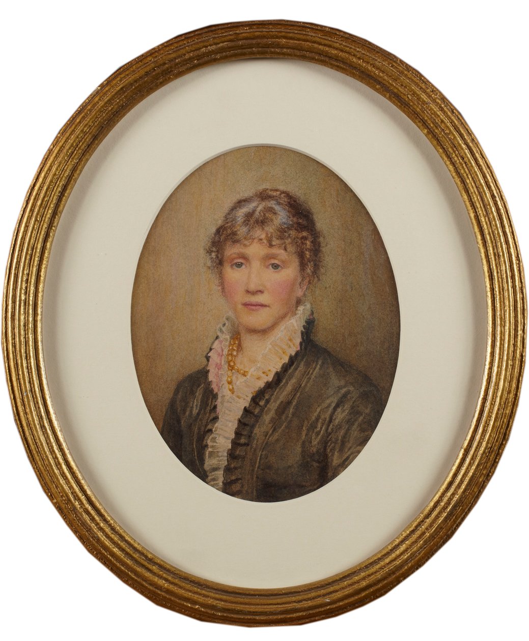 Otoportre (kağıt üzerine sulu boya) by Helen Allingham