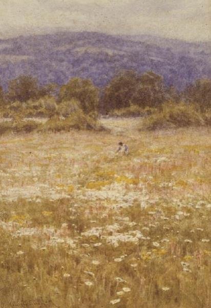 Yaz Çiçekleri by Helen Allingham