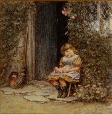 Favori Bebek by Helen Allingham