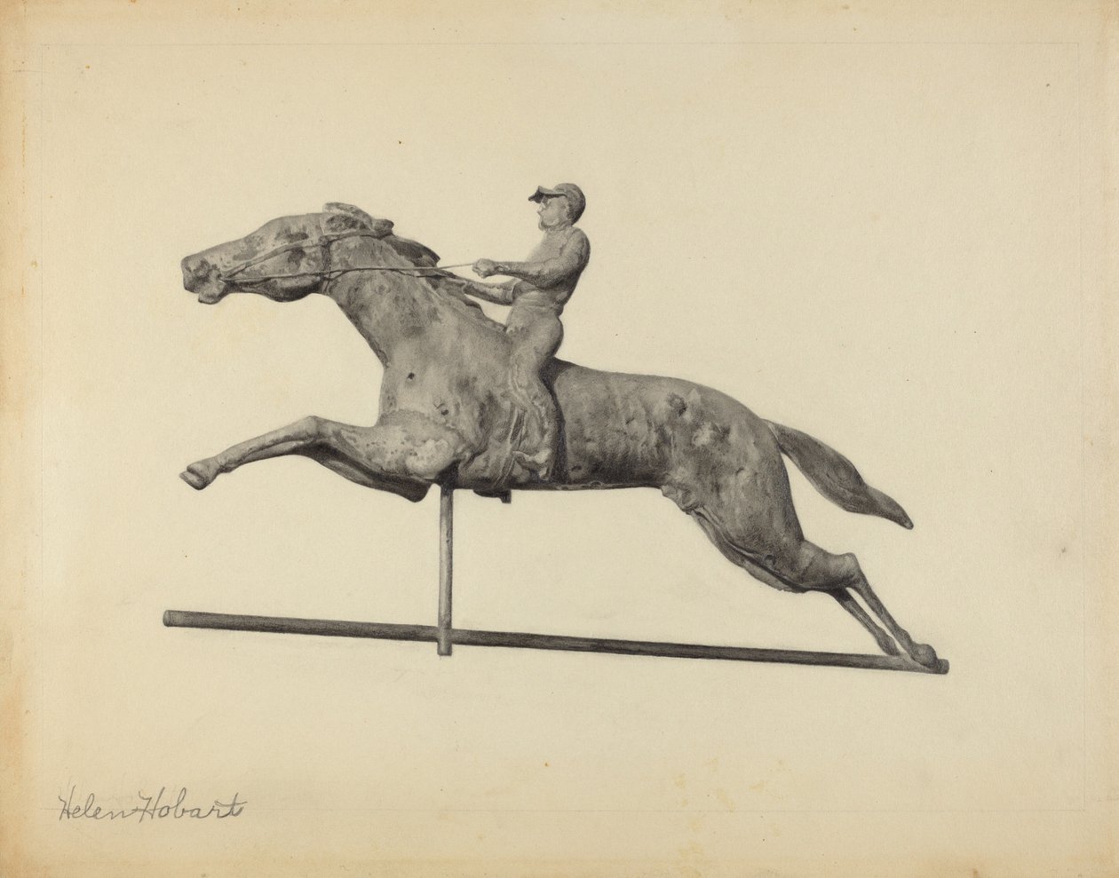 At ve Binici Rüzgar Gülü by Helen Hobart