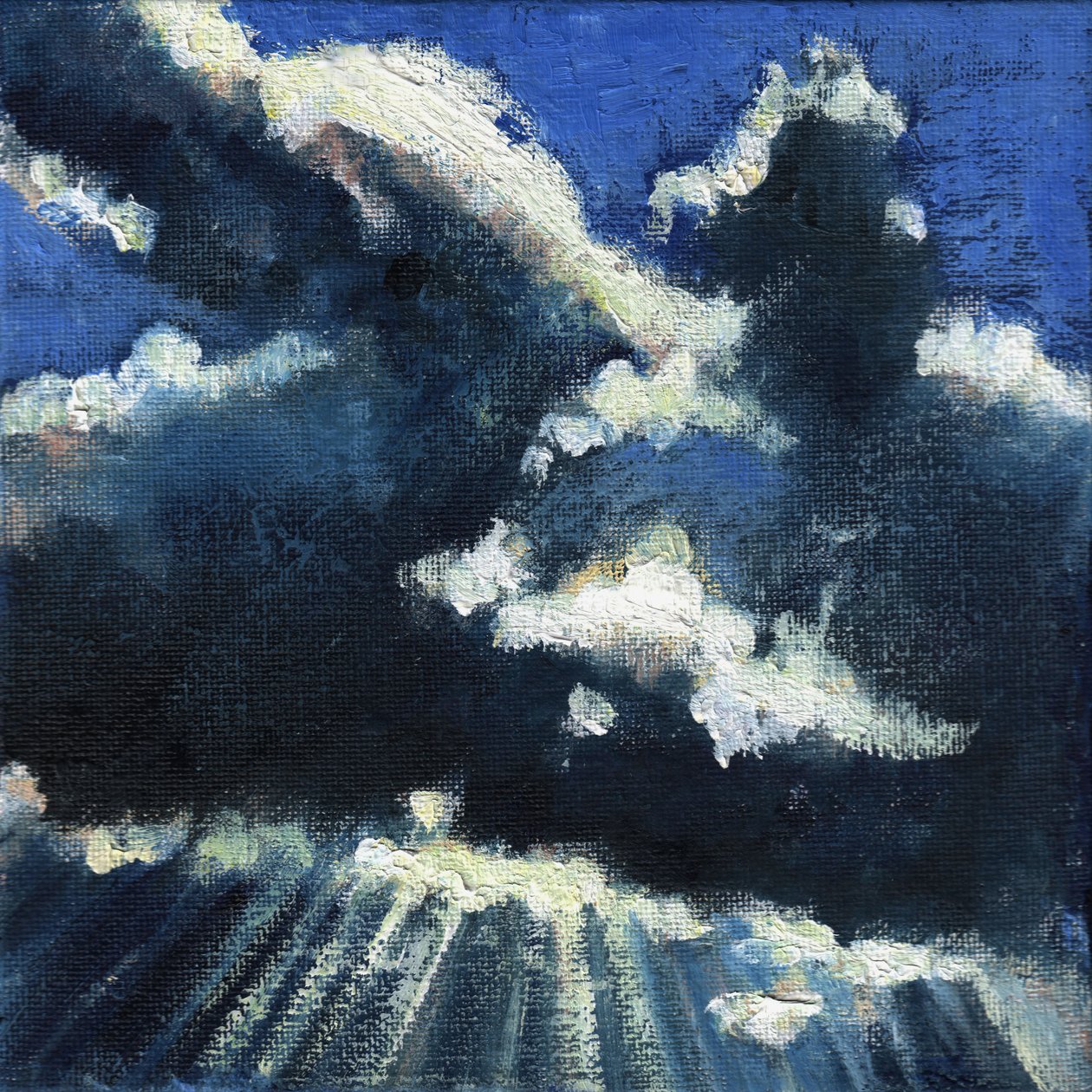 Bulut minyatürü III, 2016, by Helen White