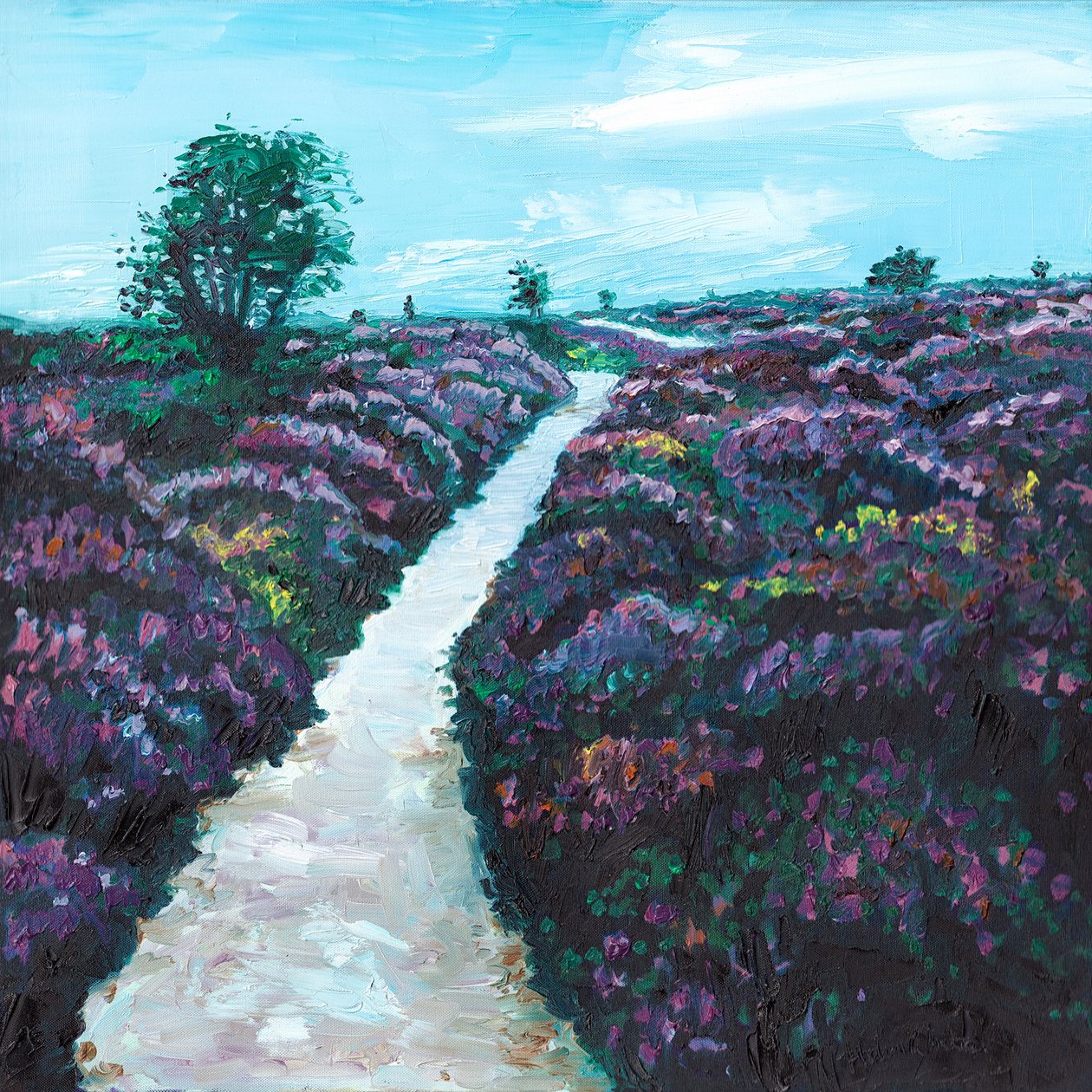 Heathland Heather, 2009 by Helen White