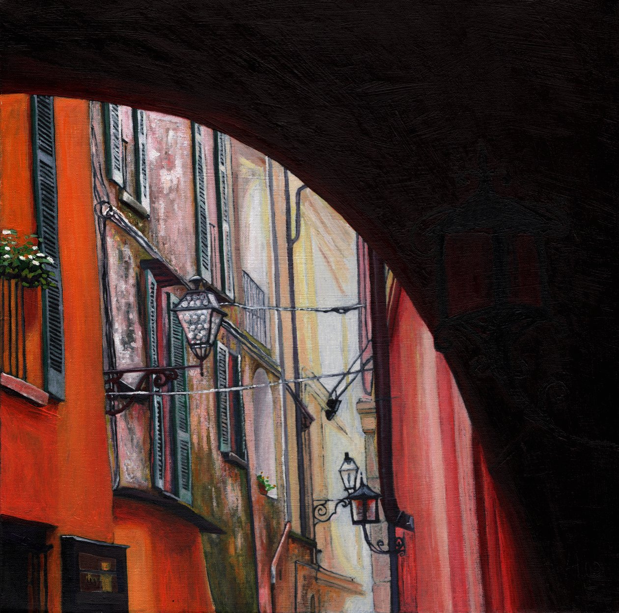 Menaggio fenerler, 2012, by Helen White