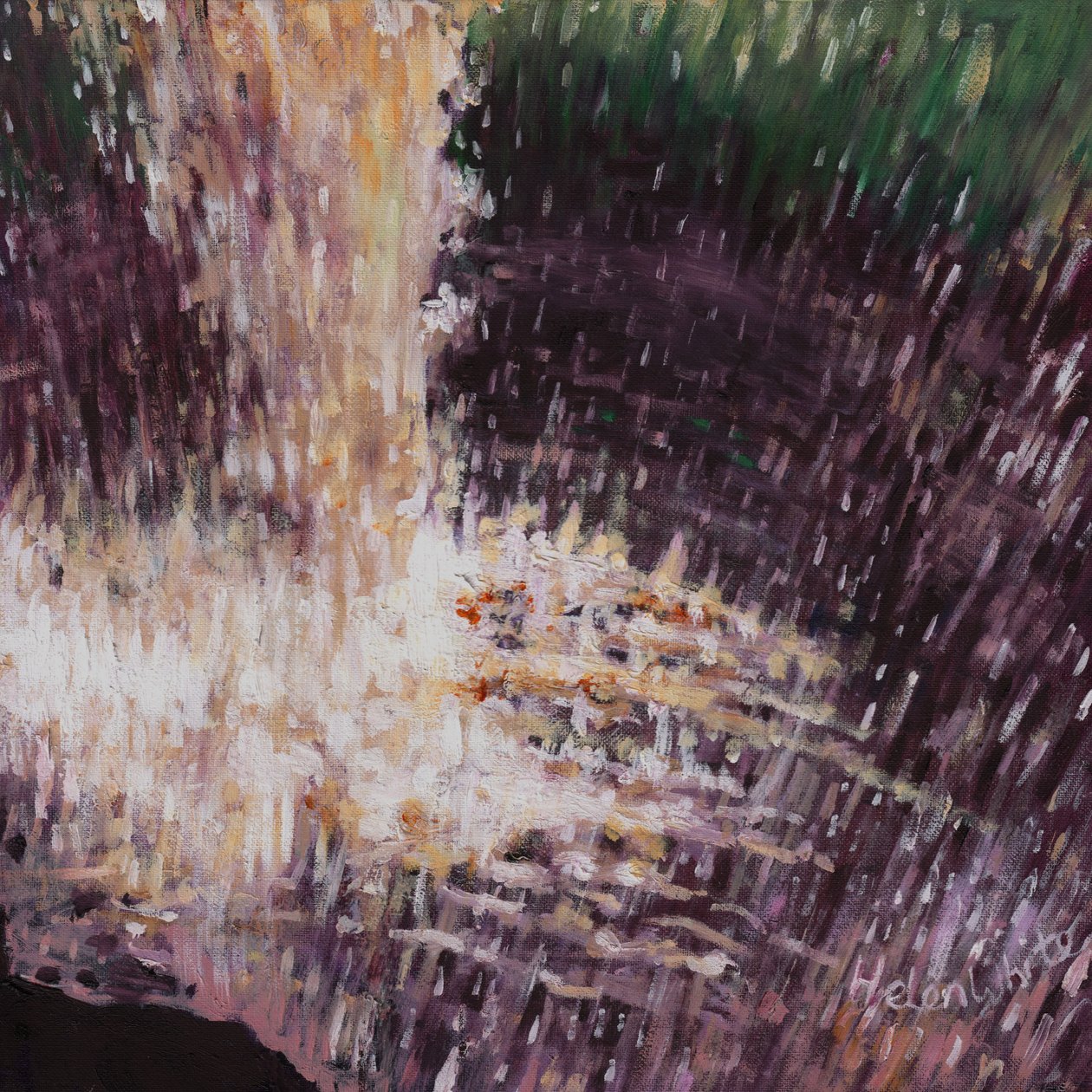 Şelale II, 2016, by Helen White