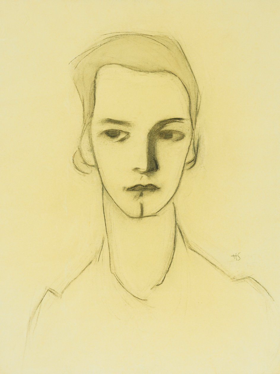 Bir Kadının Portresi by Helene Schjerfbeck