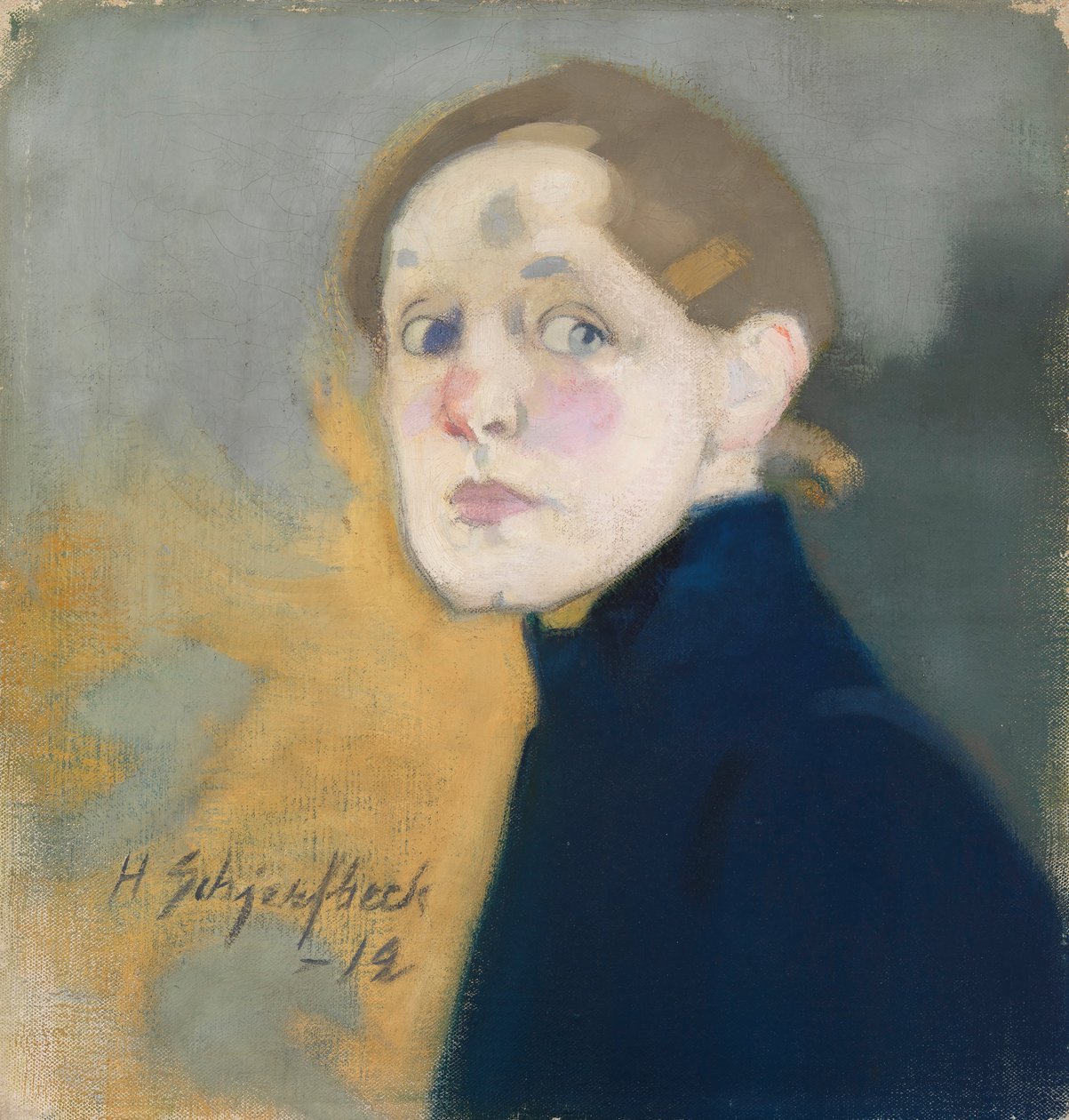 Otoportre, 1912. by Helene Schjerfbeck