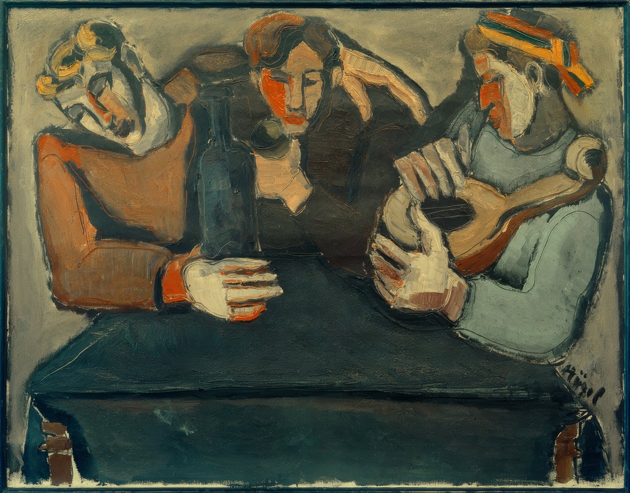 üç içici by Helmut Kolle