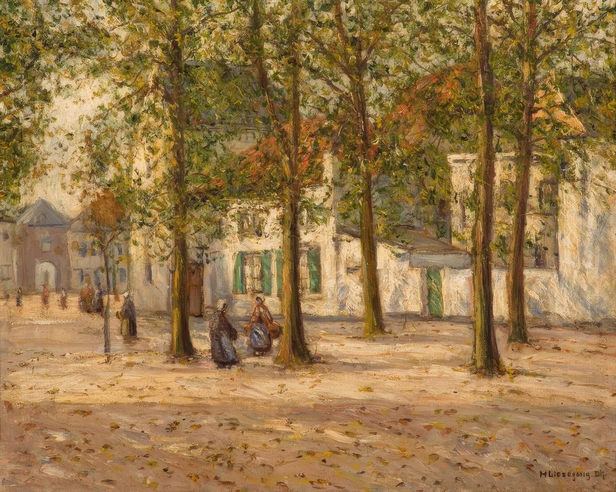H.Liesegang, Güneşli Yer by Helmuth Liesegang