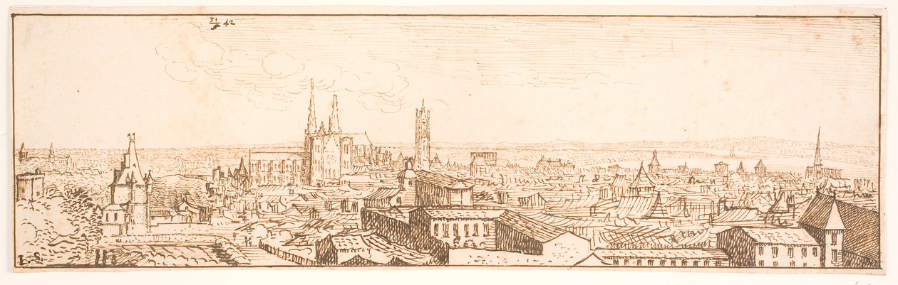 güneybatıdan görülen Bordeaux, by Hem