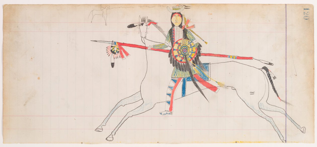 Otoportre, ca. 1880. by Henderson Ledger Artist A.