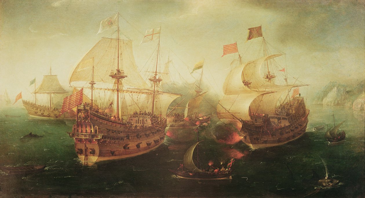 Deniz Savaşı, 1605 by Hendrick Cornelisz. Vroom