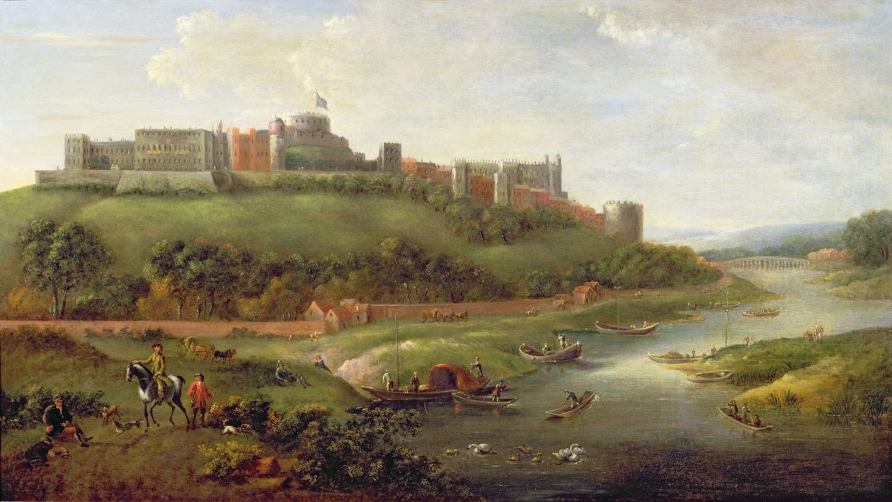 Windsor Kalesi by Hendrick Danckerts