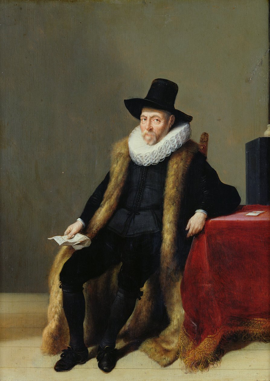 Bir Adamın Portresi by Hendrick Gerritsz Pot