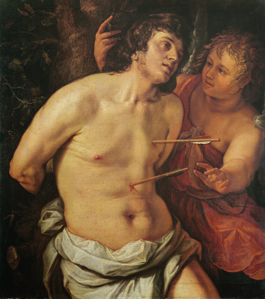 Aziz Sebastian by Hendrik Goltzius