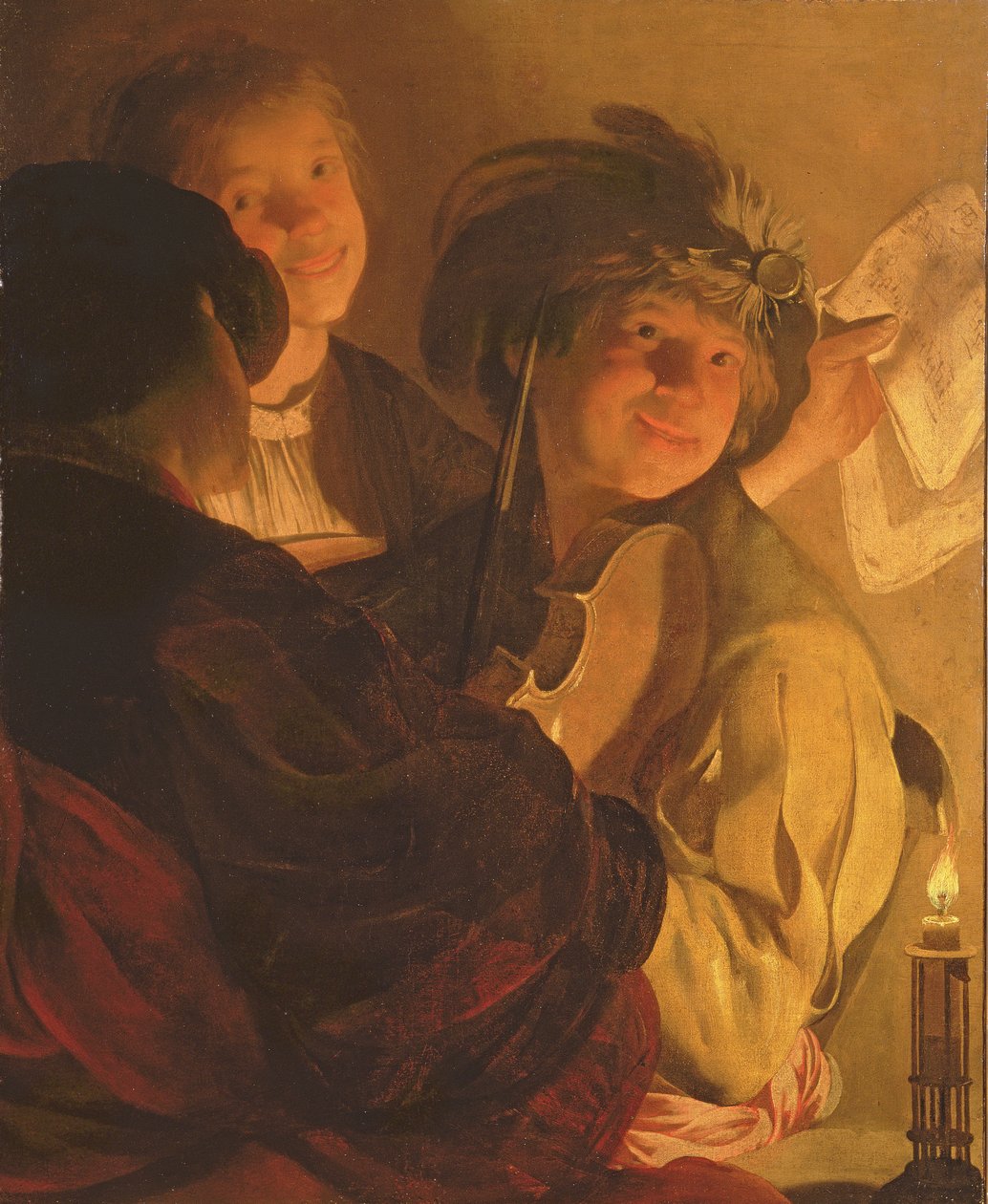 Bir Konser, 1626 by Hendrick ter Brugghen