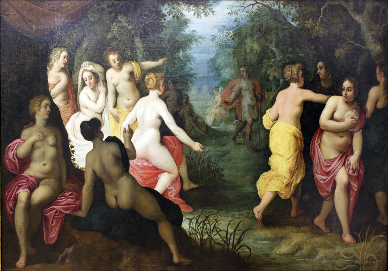 Diana ve Aktaeon by Hendrick van Balen