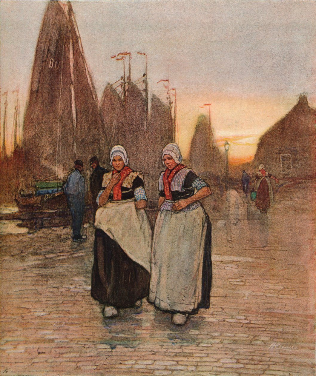Rıhtımda, c1902 by Hendrick Cassiers