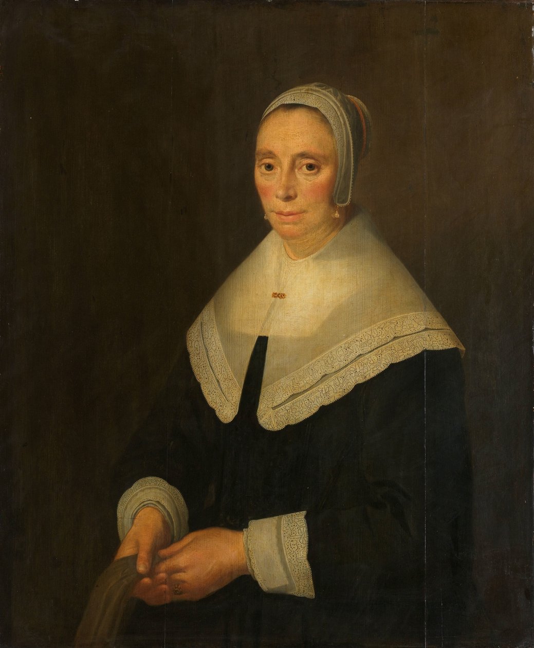 Bir Kadının Portresi by Hendrick Cornelisz van Vliet