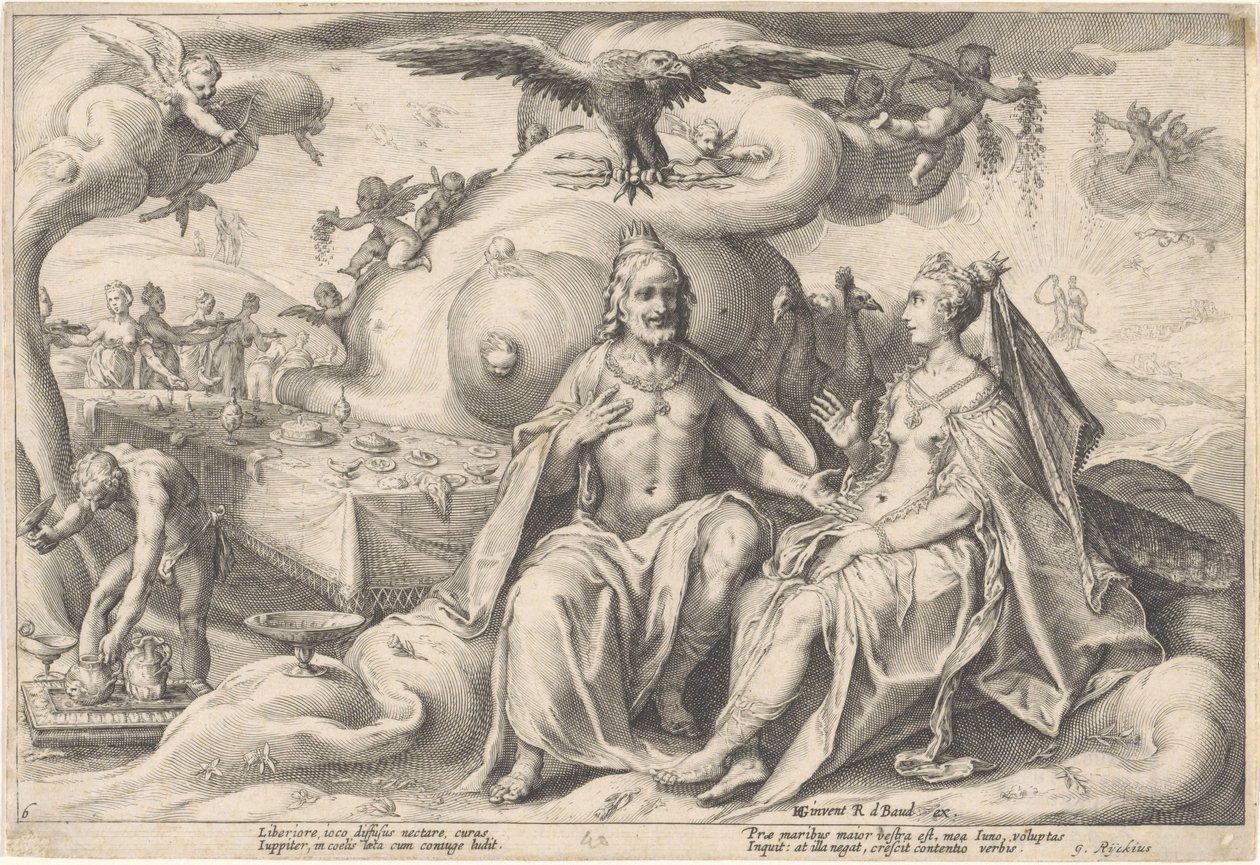 Jüpiter ve Juno arasındaki tartışma Ovid
