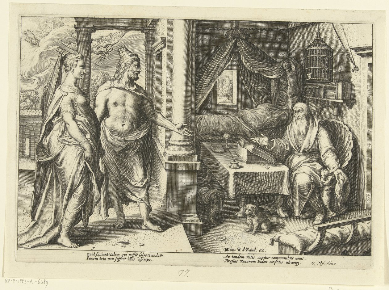 Juno ve Jüpiter Tiresias