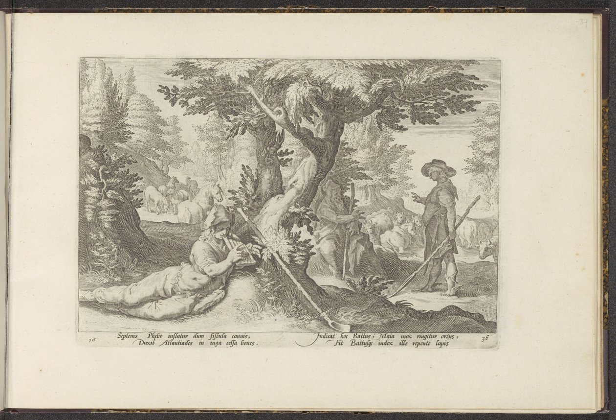Merkür ve Battus Ovid