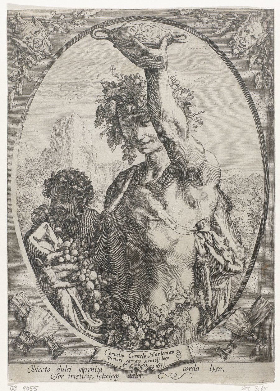 Baküs by Hendrick Goltzius