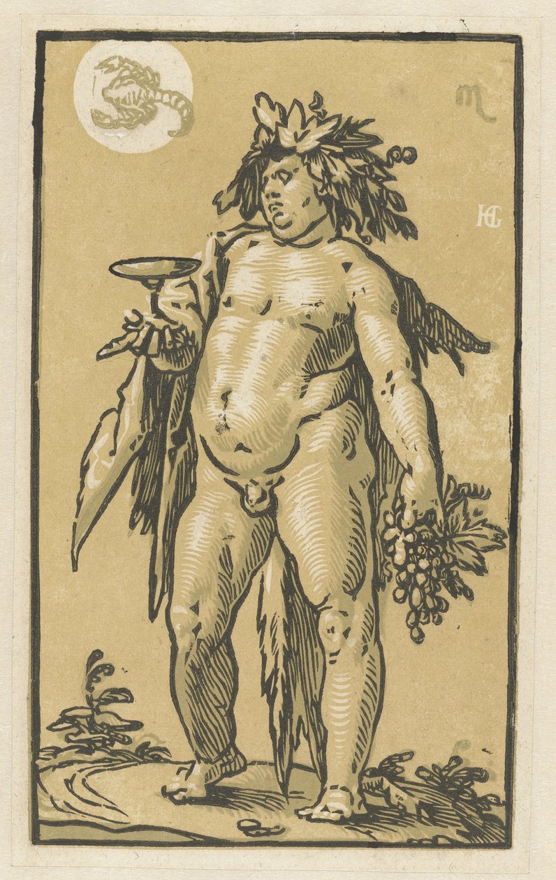 Baküs by Hendrick Goltzius