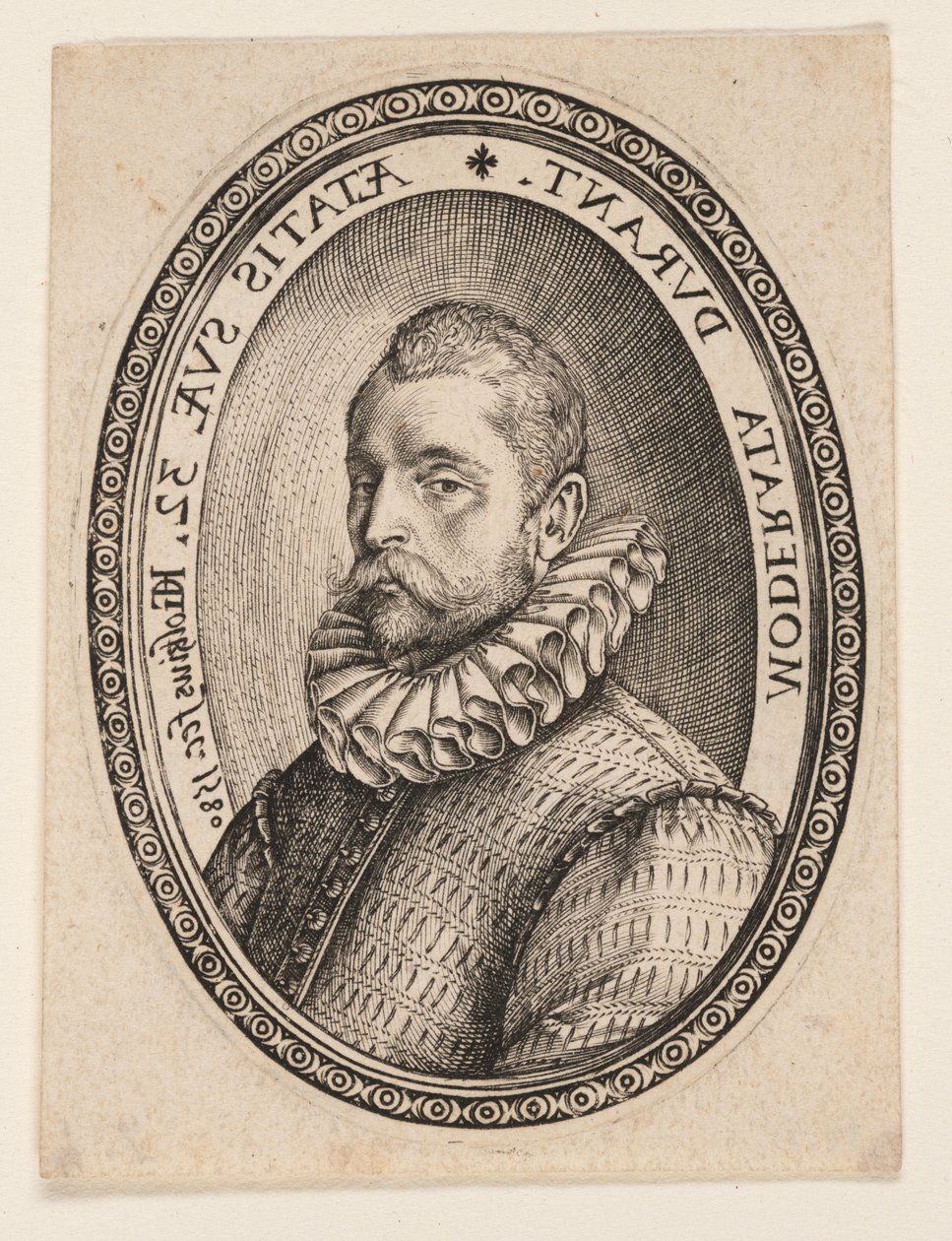 Sola Dönük Bir Adam Büstü by Hendrick Goltzius