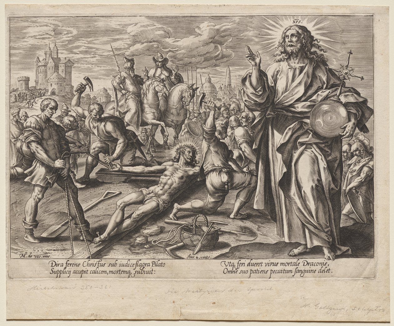 İsa by Hendrick Goltzius