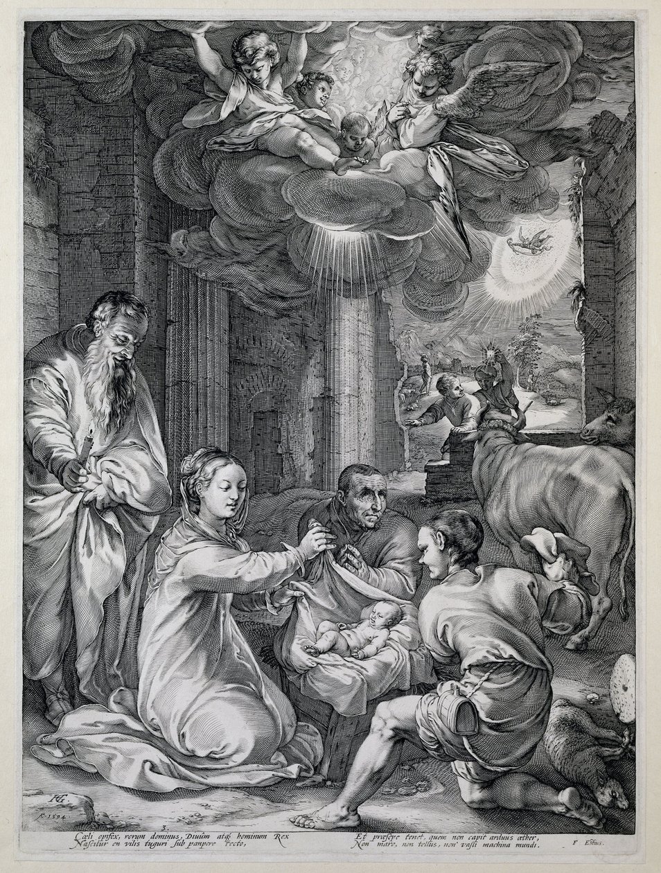 Çobanların hayranlığı Mary