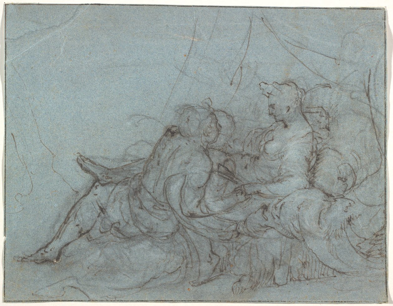 Sevgi dolu çift by Hendrick Goltzius