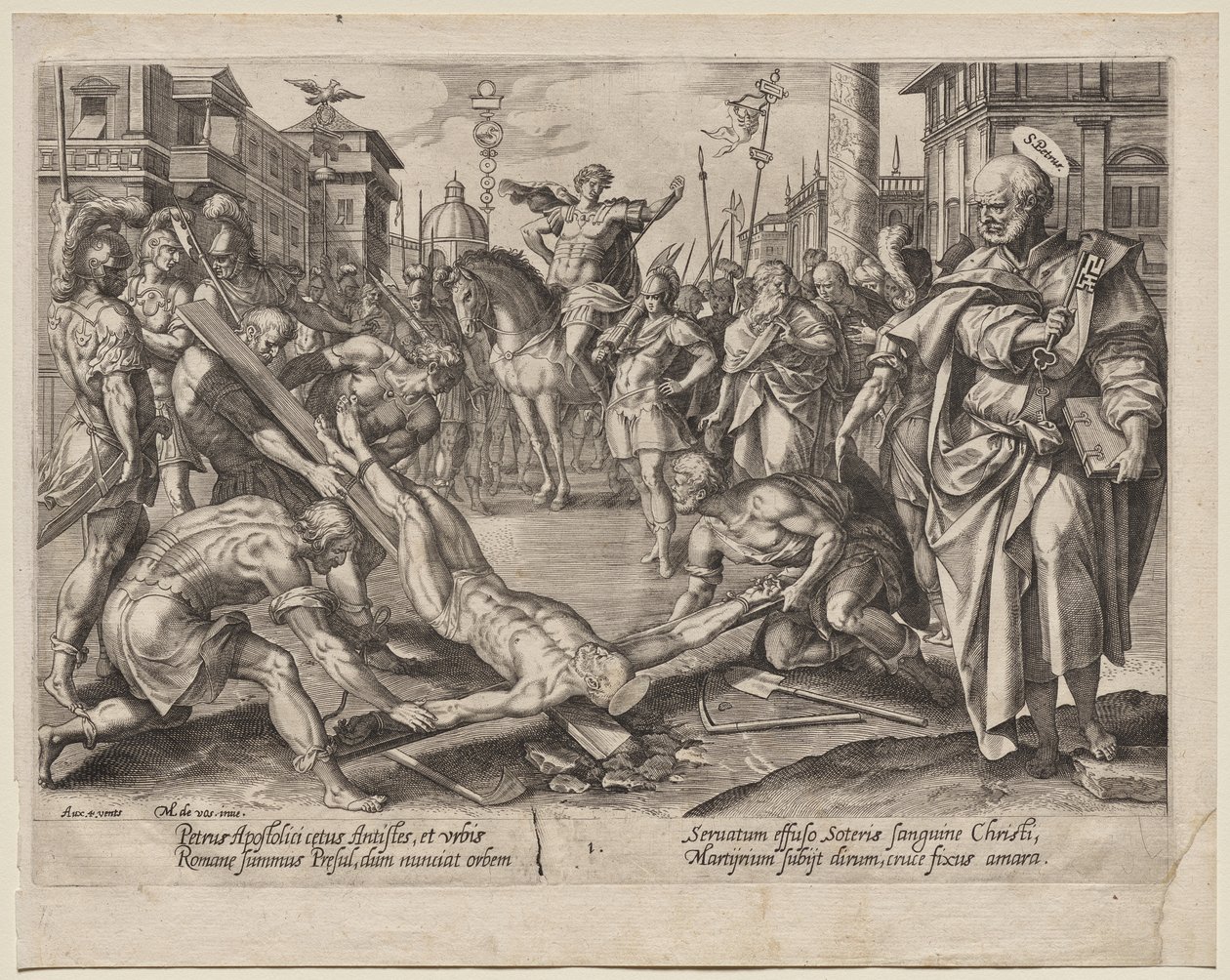 Aziz Peter by Hendrick Goltzius