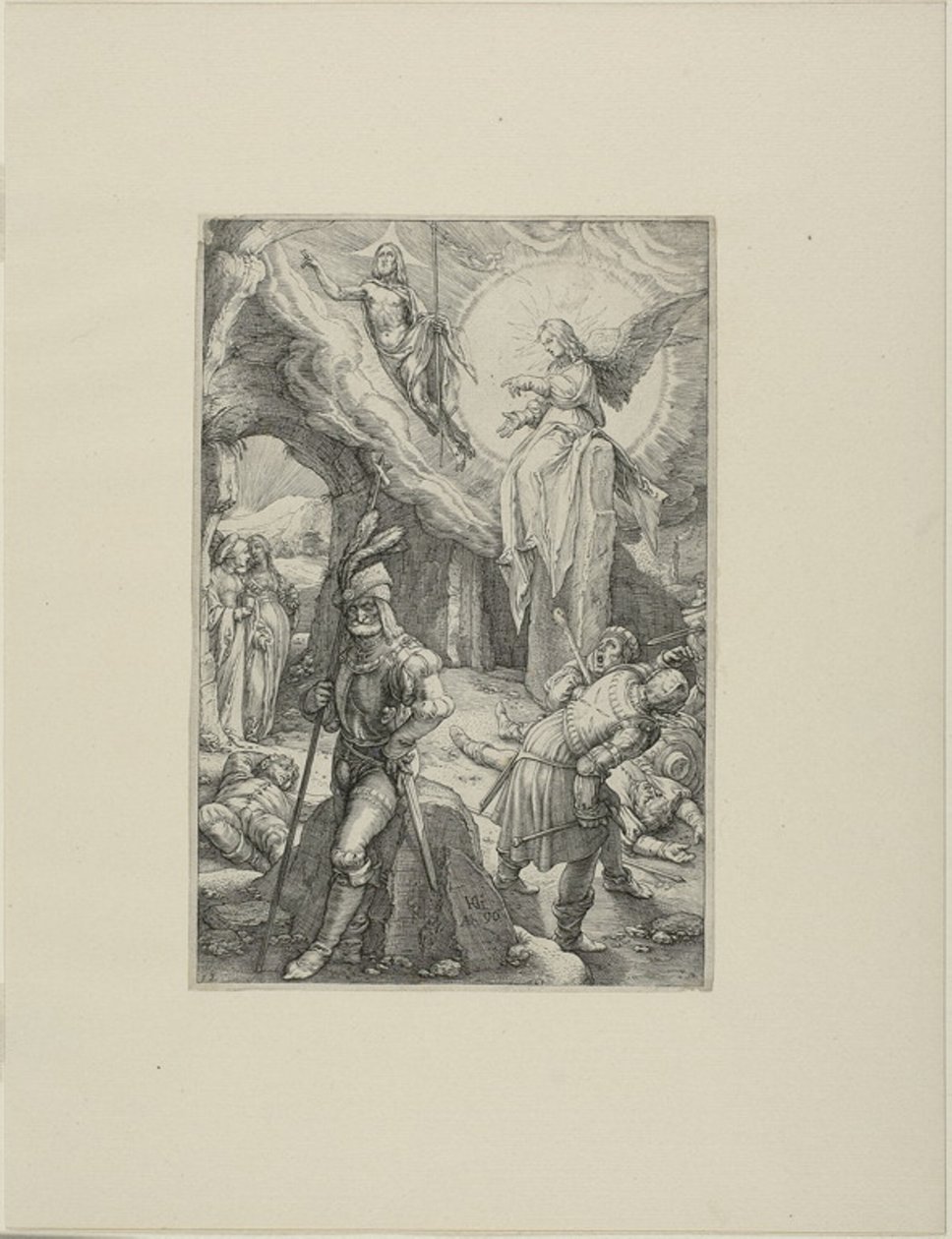 Diriliş, İsa'nın Tutkusu'ndan on iki levha by Hendrick Goltzius