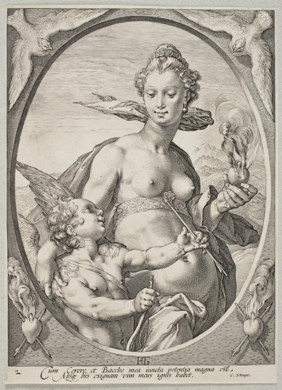 Venüs by Hendrick Goltzius