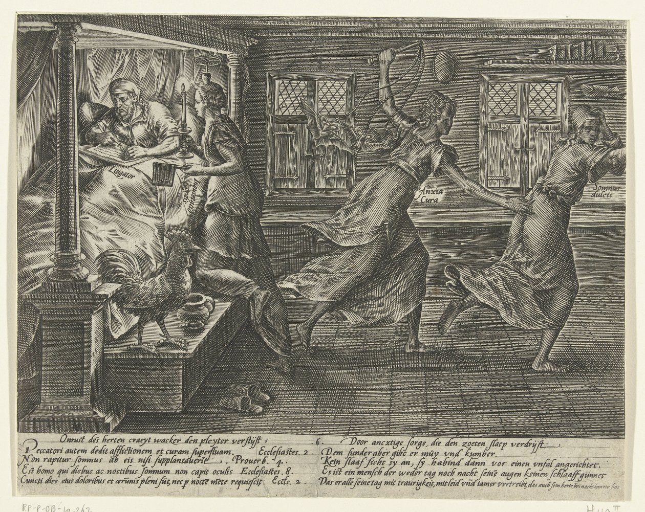 Kim dava açarsa uykusuz geceler geçirir. Davanın Kötüye Kullanılması (dizi başlığı) by Hendrick Goltzius