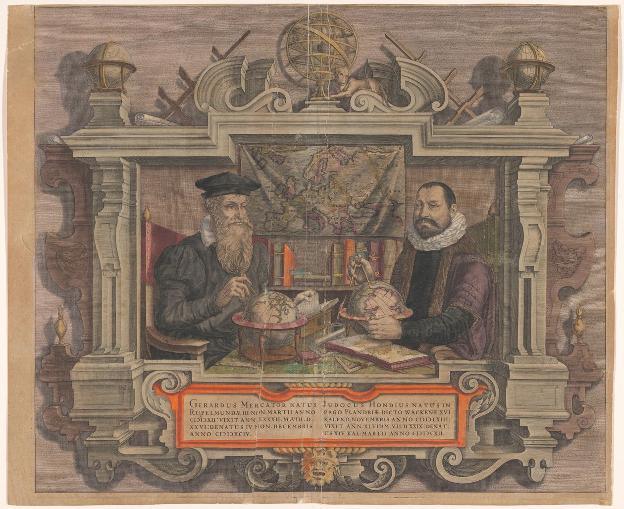 Jodocus Hondius ve Gerard Mercator