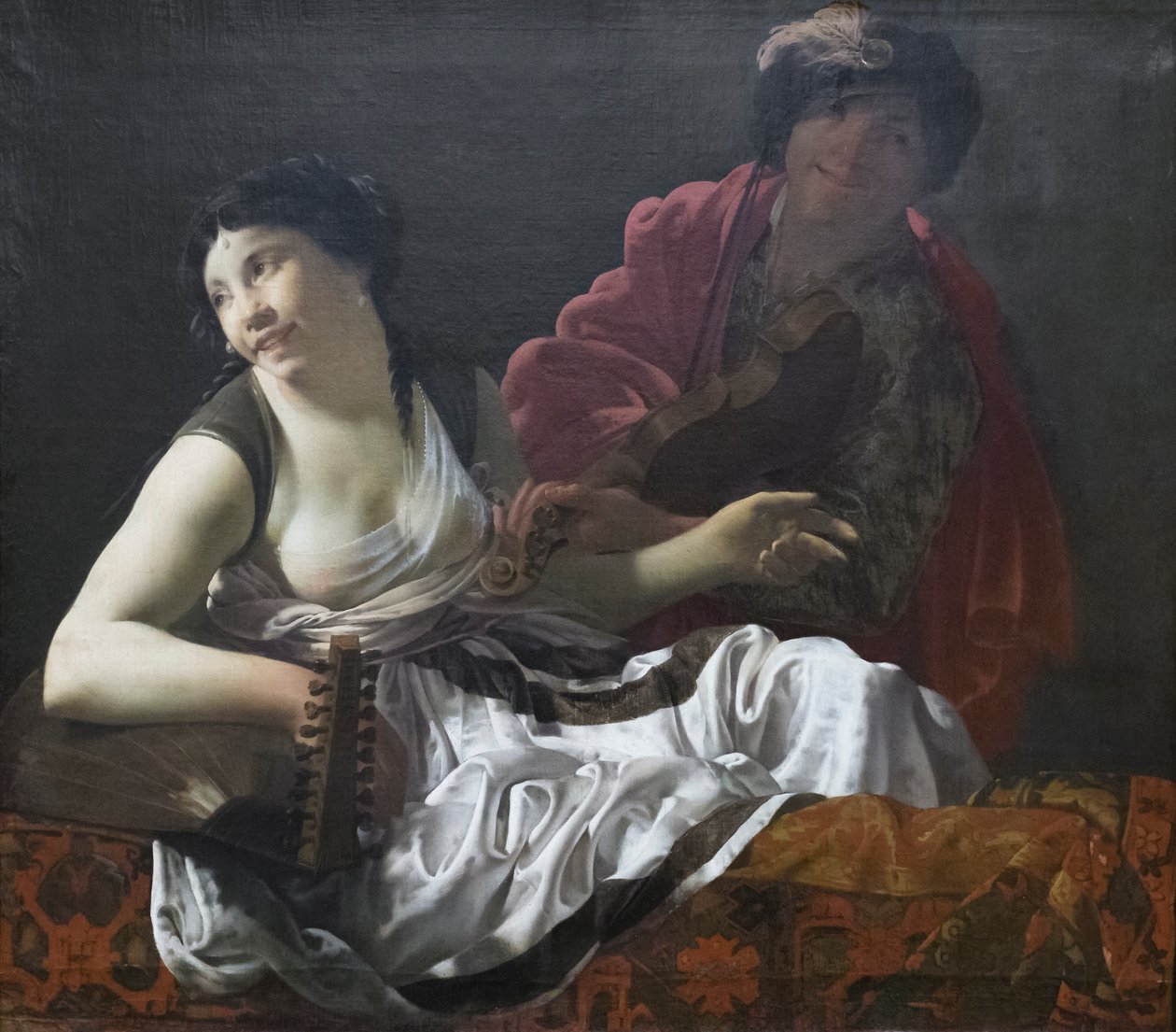 Konser (işitme alegorisi) by Hendrick Jansz Terbrugghen