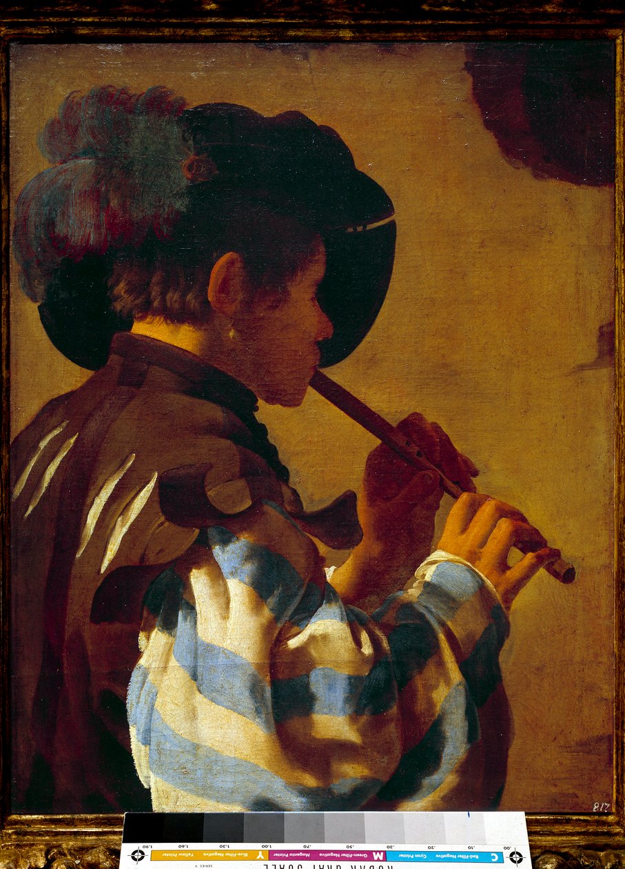 Patre flüt çalıyor. Hendrik Ter Brugghen