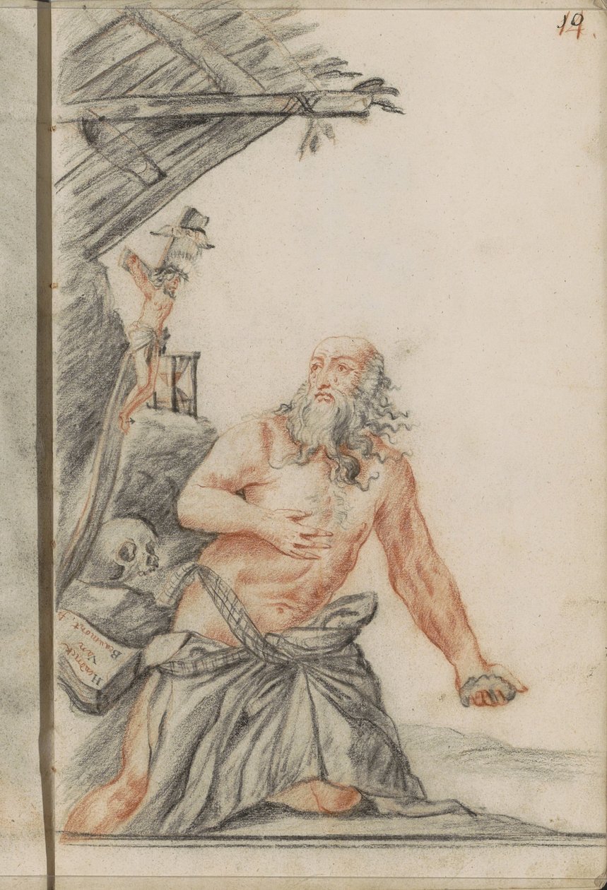 tövbekar Jerome by Hendrick van Beaumont