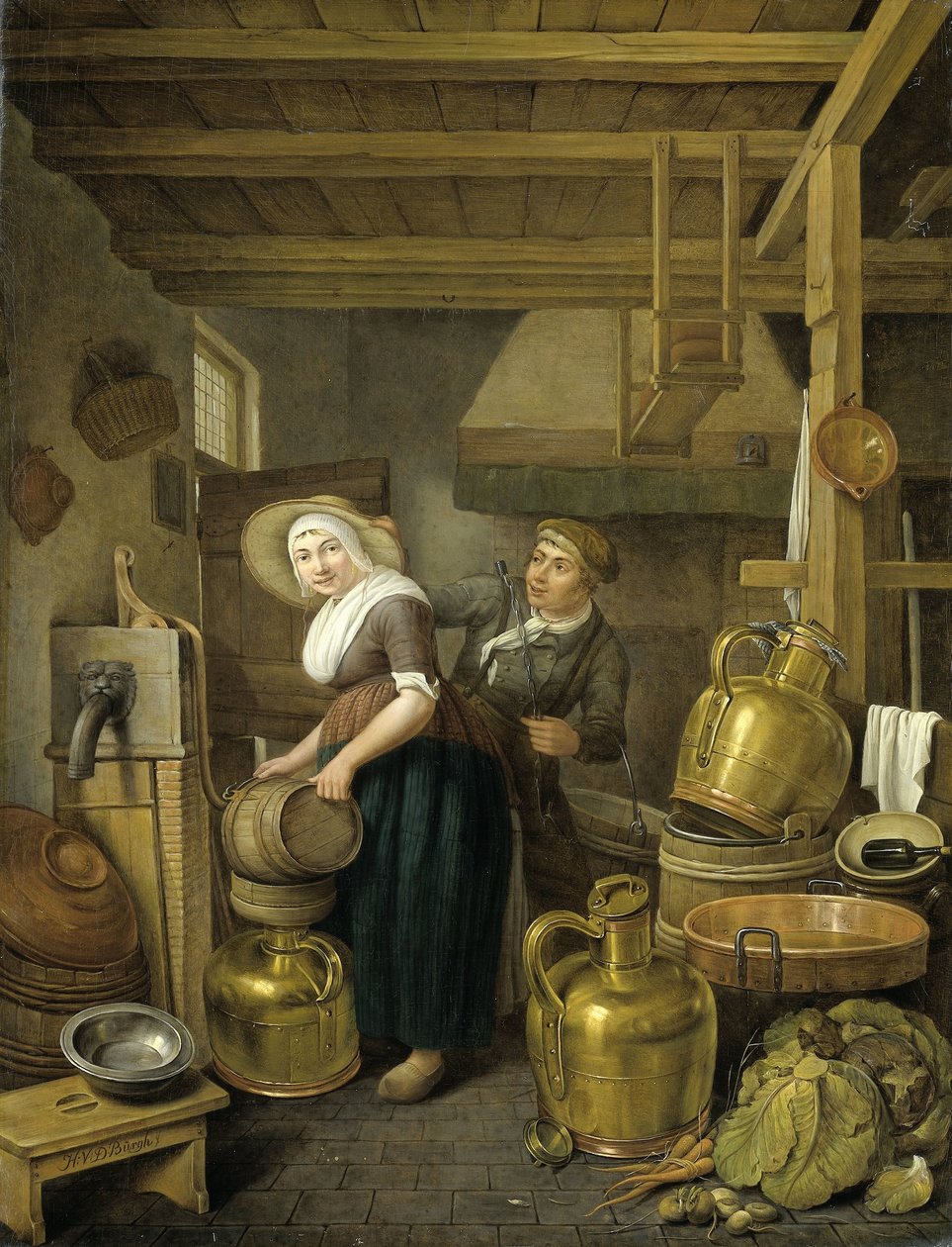 Sağım Zamanından Sonra by Hendrick van der Burch