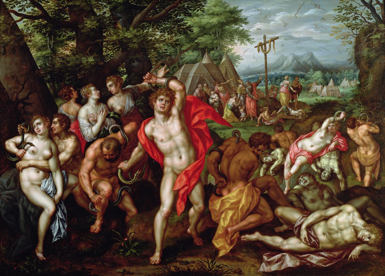Yüzsüz Yılan by Hendrick de Clerck